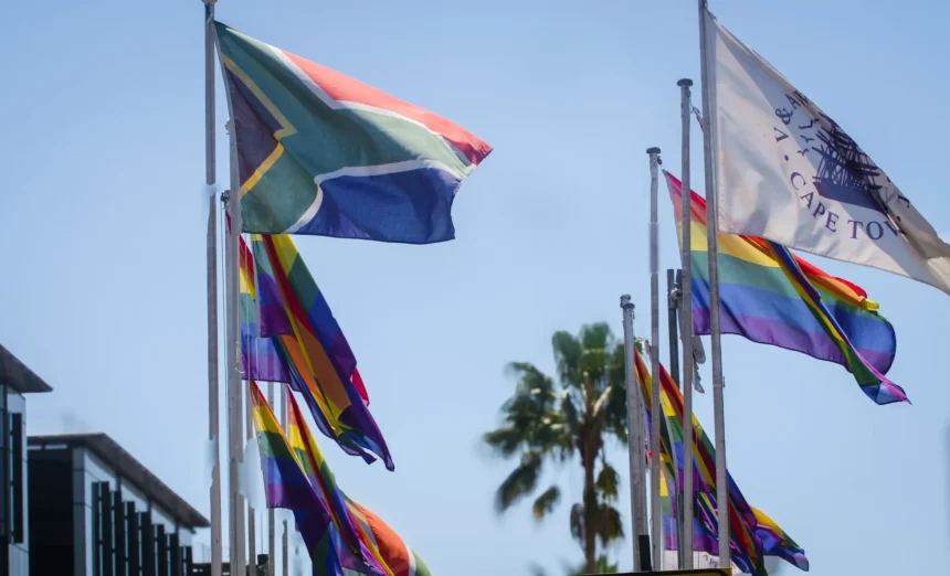 Pride Flag from the Cape Town Pride Festival