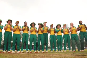 South Africa Proteas Women's team in Finals