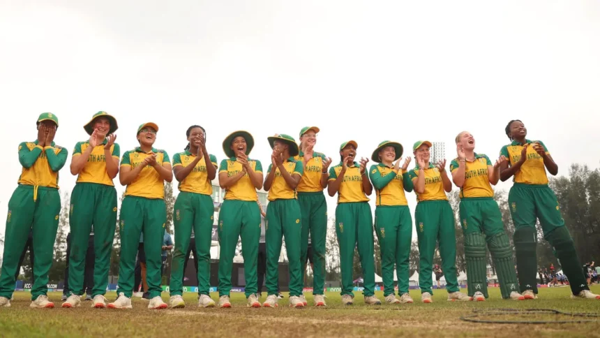 South Africa Proteas Women's team in Finals