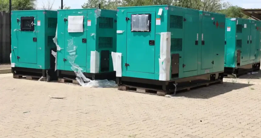 China donates generators to Dept. Public Works, Infrastructure