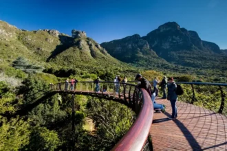 Tourists in Cape Town on World Tourism Resilience Day