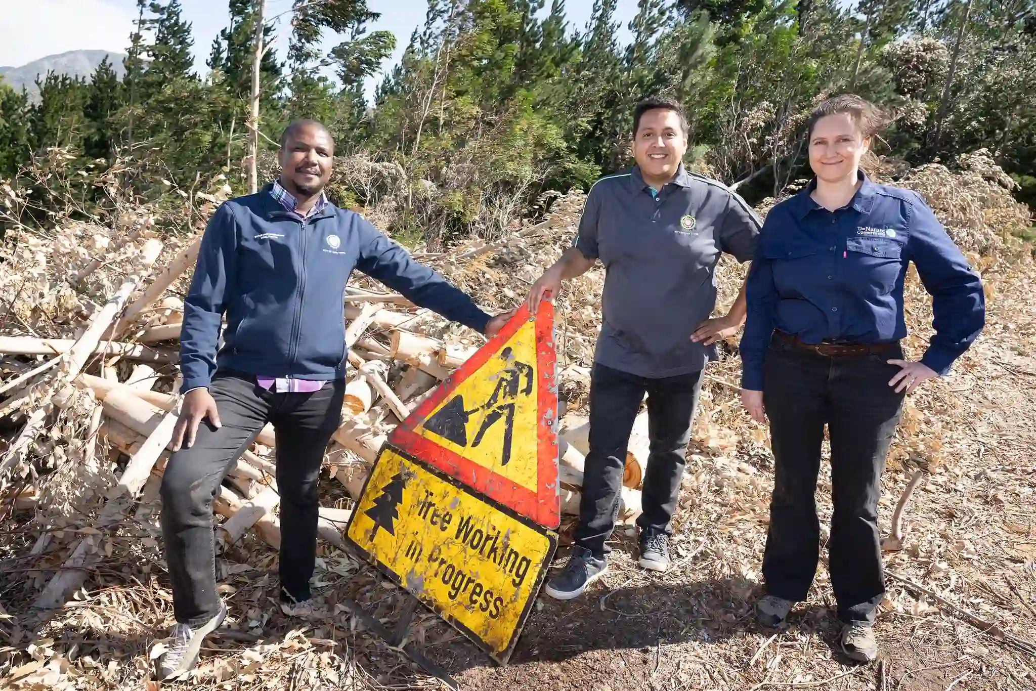 Councillor Zahid Badroodien during National Water Week in Cape Town