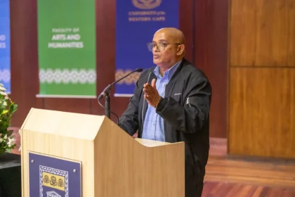 Alderman Grant Twigg at the Expanded Public Works Programme by the City of Cape Town