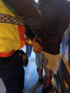 Suspects apprehended by the Cape Town Law Enforcement Agency 