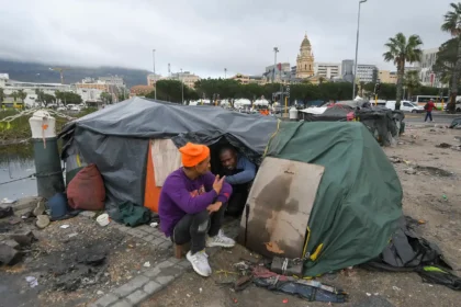 Street People in Cape Town