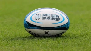Rugby ball used at United Rugby Championship