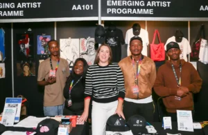 Councillor Francine Higham with Comic Con Cape Town 2025 team