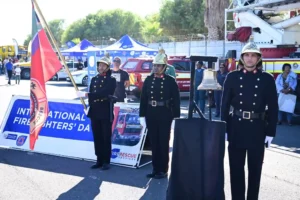 Photograph from International Firefighters' Day celebrated in Cape Town