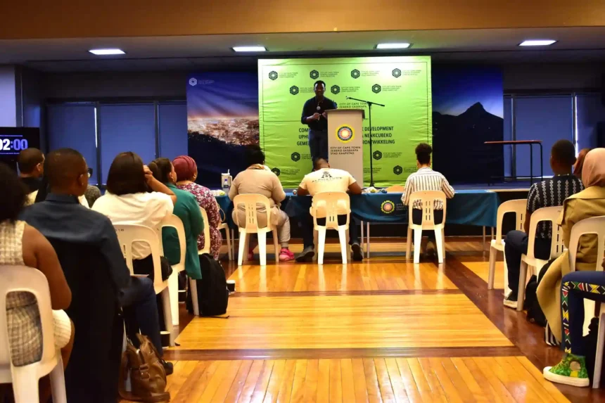 Photograph from #YouthStartCT Entrepreneurial Challenge in Cape Town