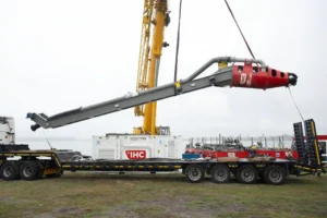 Zeekoevlei Dredger being assembled in False Bay Nature Reserve in Cape Town