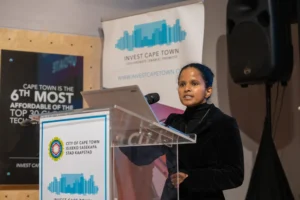 Alderman Xanthea Limberg at Global Diplomats Gathering in Cape Town
