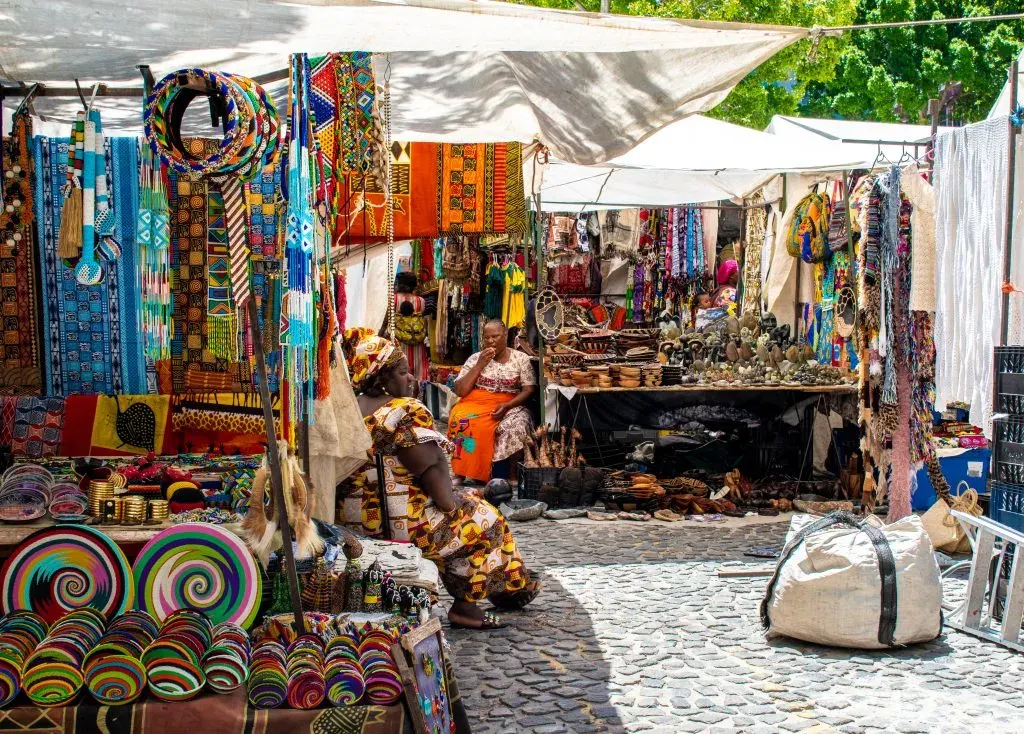 Green Point Market in Cape Town