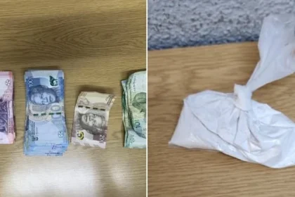 Drugs confiscated by Metro Police officers of Cape Town