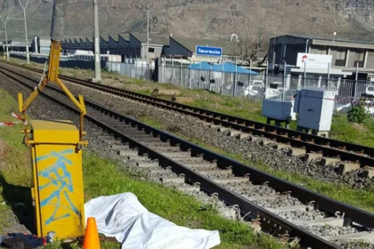Representative image of the railway track where young boy died in Cape Town