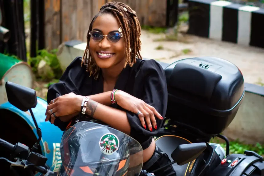 Nigerian Biker - Udoh Ebaide Joy