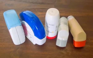 There are a number of different inhalers available for chronic and acute use