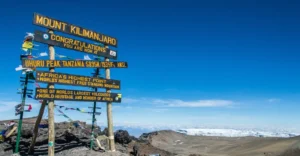 Mt. Kilimanjaro in Tanzania, Africa