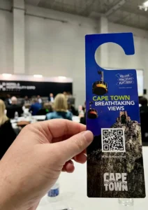Newly launched Door Hangers at Hotel and Hospitality Expo Africa, Cape Town