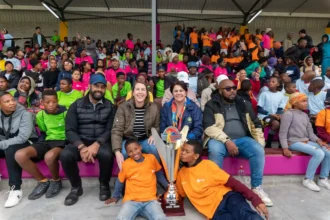 Councillor Francine Higham at Cape Town Games