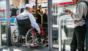 Representative image of a disabled person who finds it difficult to travel in Cape Town