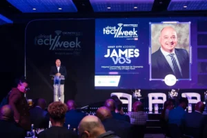 Alderman James Vos at Sentech Africa Tech Week 2025