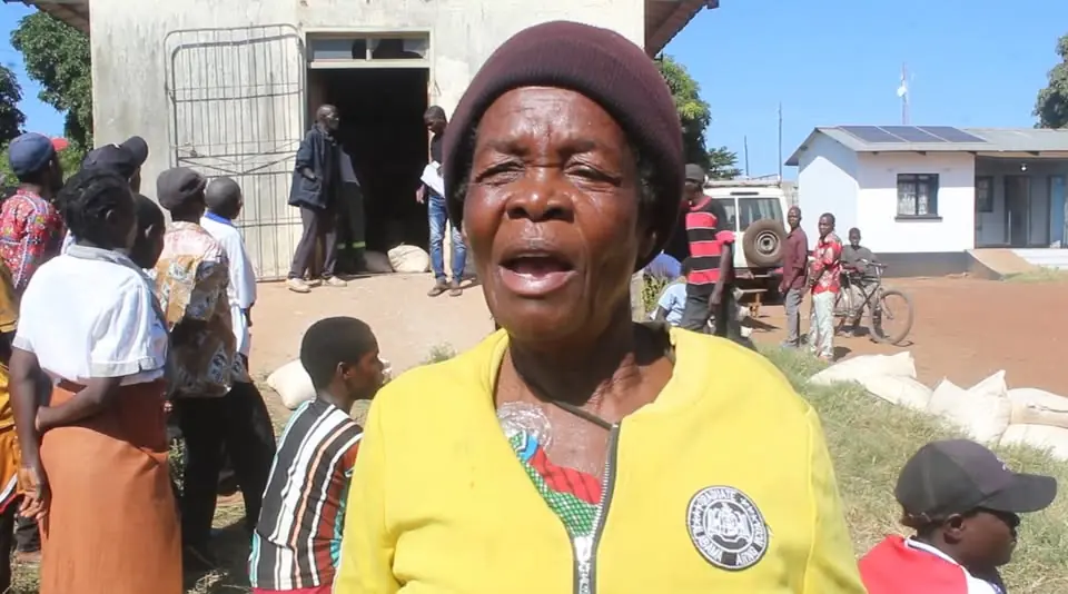 Kaputa District donates support maize to people with disabilities, Image: facebook