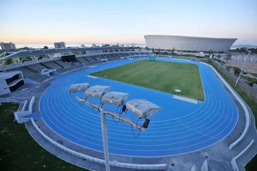 Green Point Athletics Stadium in Cape Town