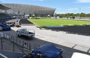 Green Point Athletics Stadium in Cape Town