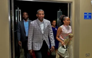 PM Terrance Drew arrives at 7th Sitting of the OECS Assembly