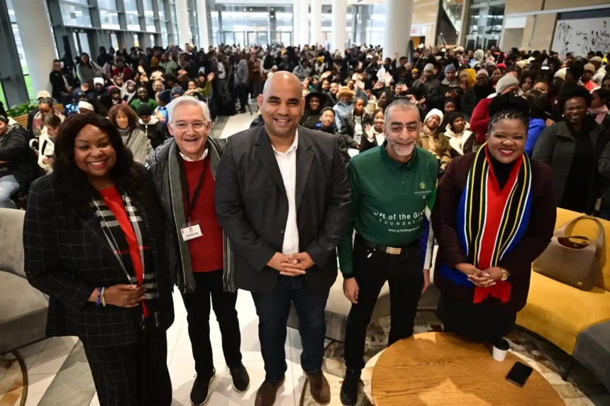 Deputy Mayor Eddie Andrews at Youth in Action Expo, Cape Town