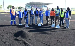 Councillor Francine Higham at Cape Town Stadium