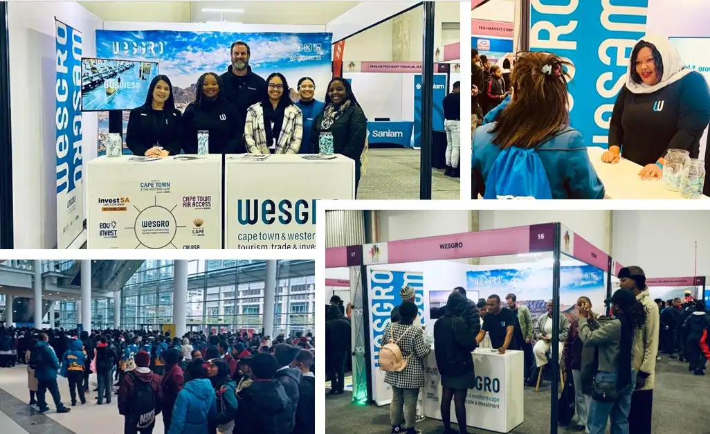 Wesgro team at Youth in Action Expo 2025