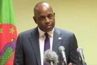 Prime Minister Roosevelt Skerrit in press conference over US visa ban on Dominica
