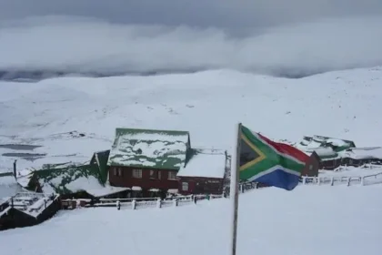 Snowfall in South Africa