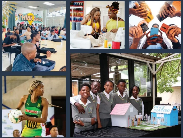 Representative image of youngsters in Youth Day in Cape Town
