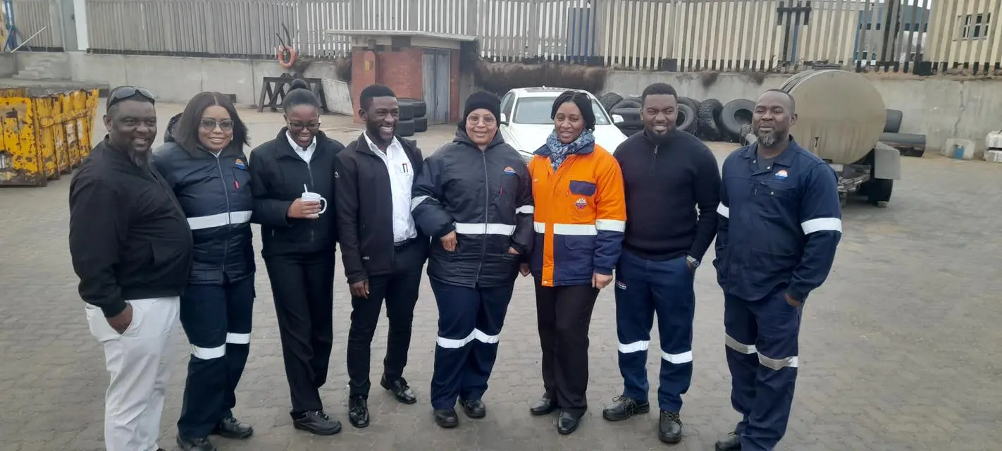 Namport Team celebrating Day of the Seafarer 2025 in Namibia