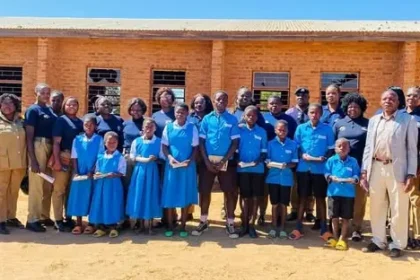 Dedza Police Women's Network donates school supplies to pupils