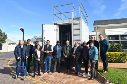 Councillor Zahid Badroodien with team to examine Air Quality in Milnerton Lagoon, Cape Town