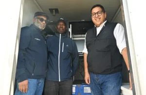 Councillor Zahid Badroodien with team to examine Air Quality in Milnerton Lagoon, Cape Town