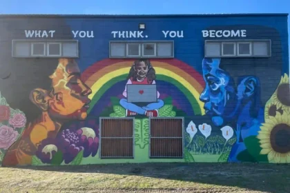 Mural art by Cape Town artists