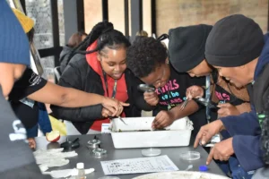 Young learners at Disaster Risk Mitigation programme in Cape Town