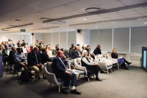 Wesgro team with London team at the gathering