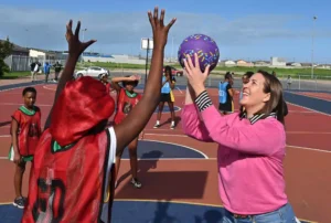 Councillor Francine Higham during #Coding4Mandela in Cape Town