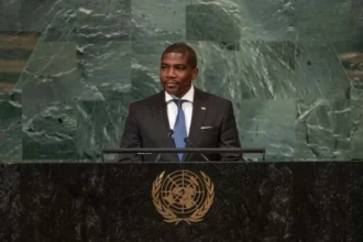 Prime Minister Dr. Terrance Drew of St. Kitts and Nevis