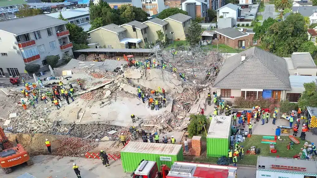 George Building Collapse, Cape Town