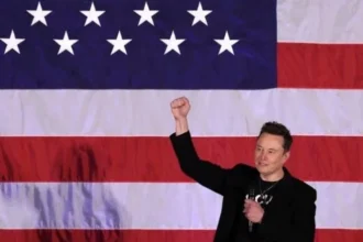 Elon Musk while announcing new 'America Party' in US