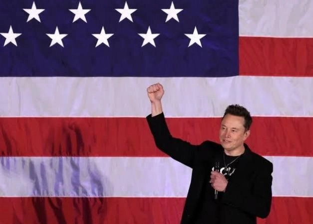 Elon Musk while announcing new 'America Party' in US