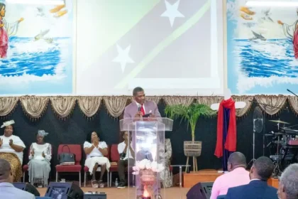 Prime Minister Dr. Terrance Drew at 3rd Anniversary Church Service in St. Kitts and Nevis
