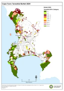 Cape Town Biodiversity Spatial Plan 2025 BioNet Map