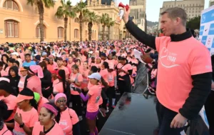 Alderman JP Smith at Totalsports Women's Race held in Cape Town